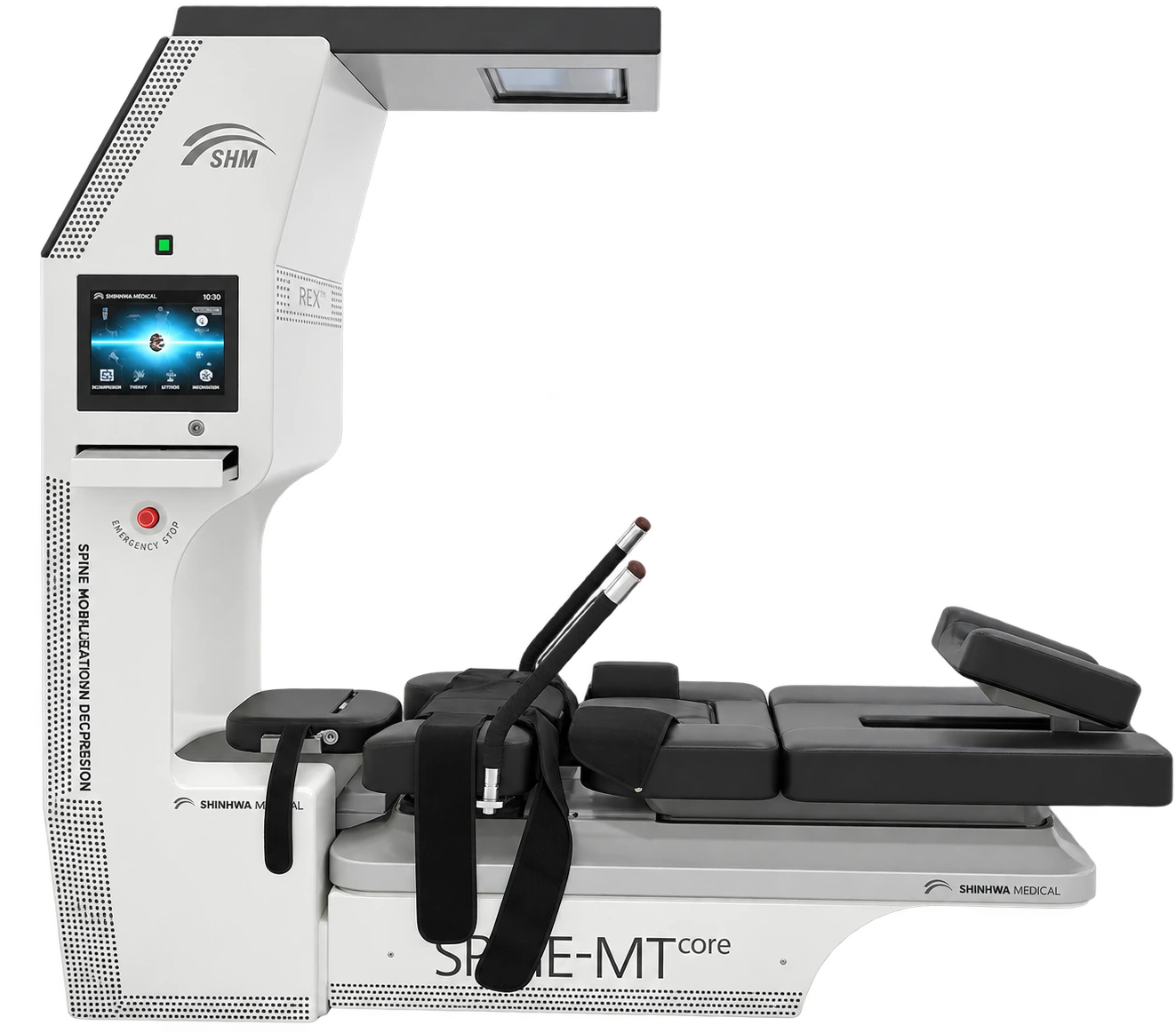 The MT Core machine from Vert Biotech which can assist with spinal decompression.